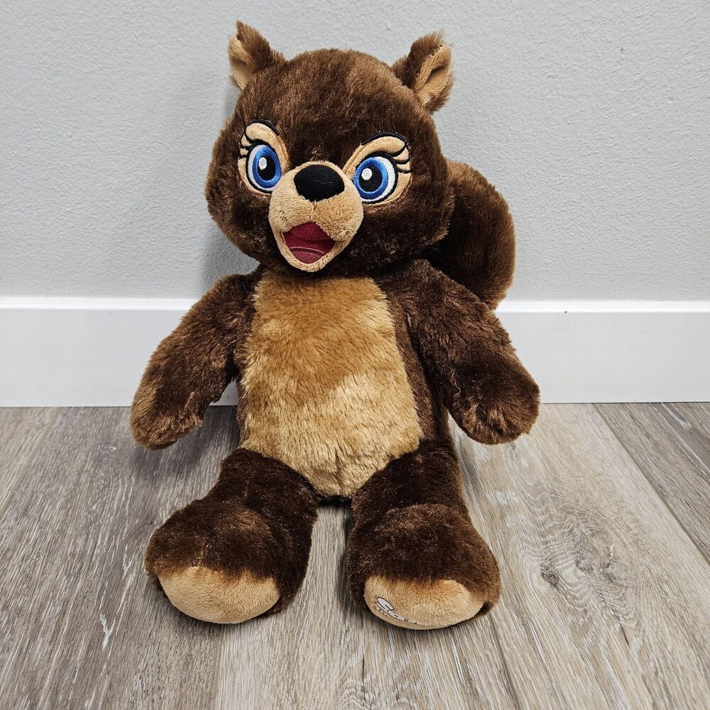 Build A Bear Workshop Sammy The Squirrel Brown 16" Plush Stuffed Animal Toy